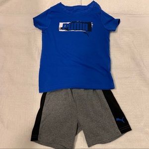 PUMA 24m cotton shorts and T-shirt